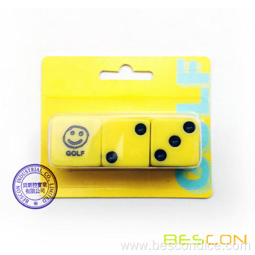 Personalized Dice Blister and Colorbox Packing